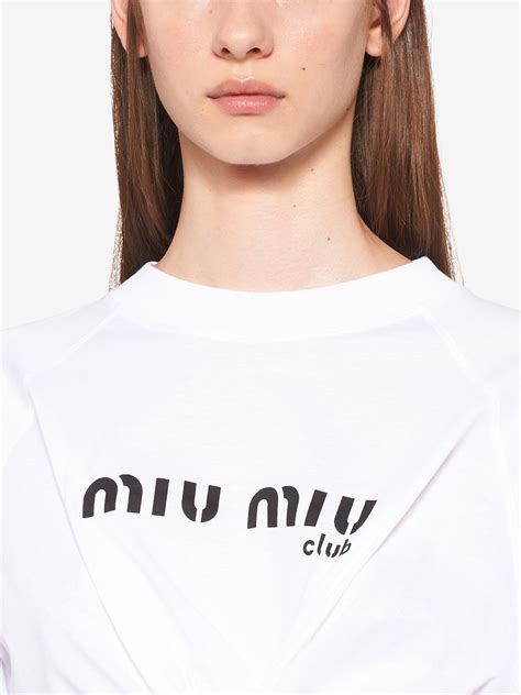 miu miu t shirt women's|bergdorf miu ready to wear.